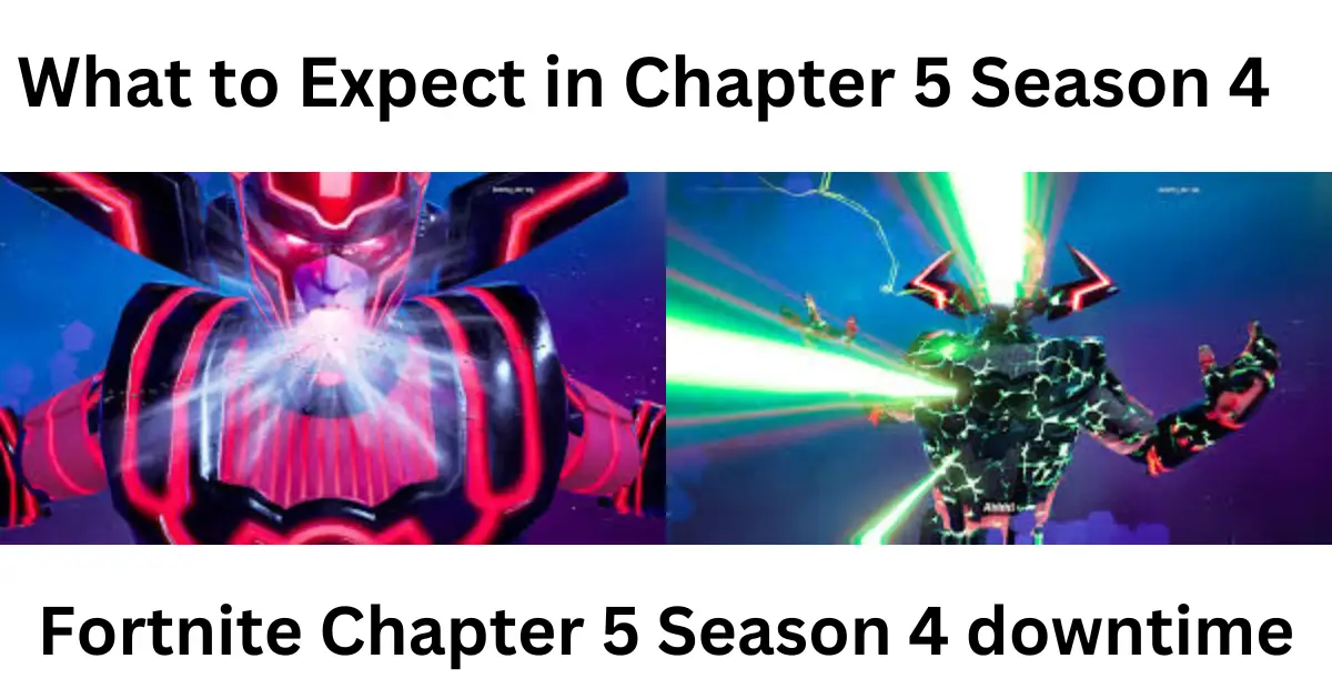 Fortnite Chapter 5 Season 4 downtime