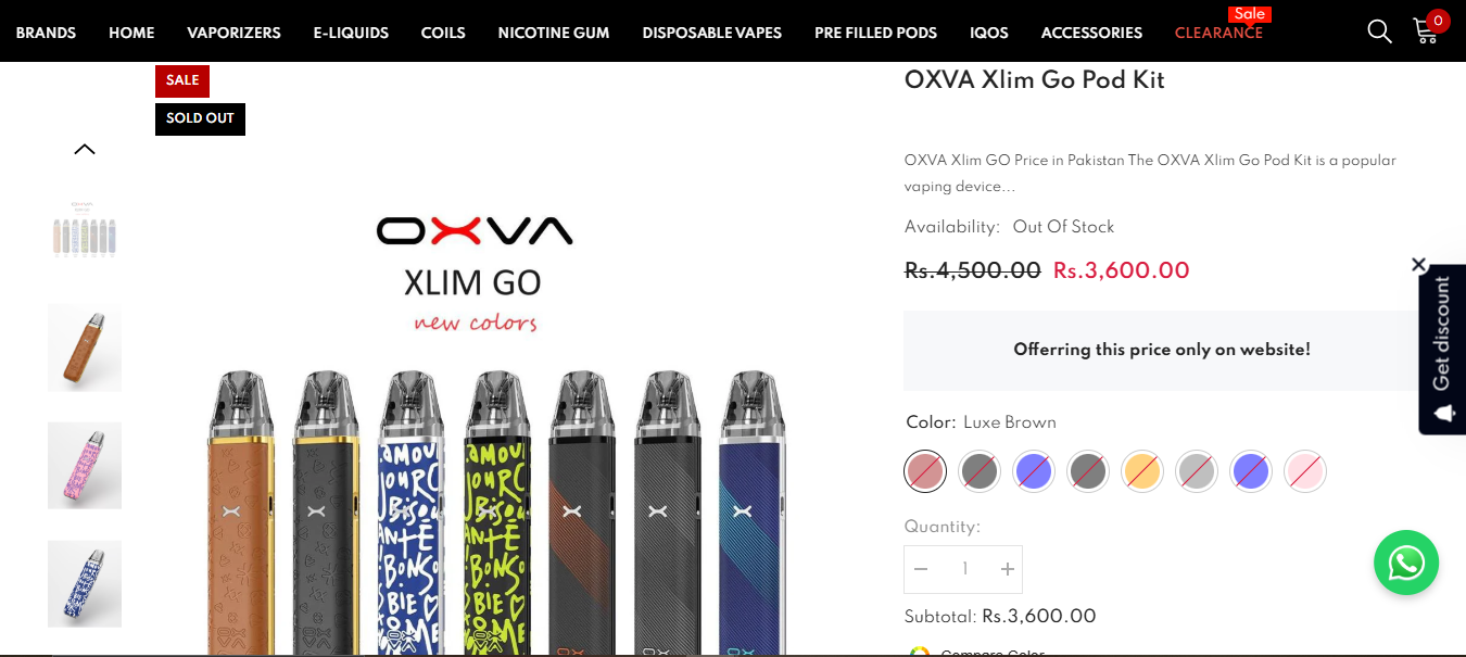 xlim go price in pakistan